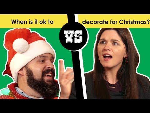 When is it ok to Decorate for Christmas? -- Back Porch Bickerin'